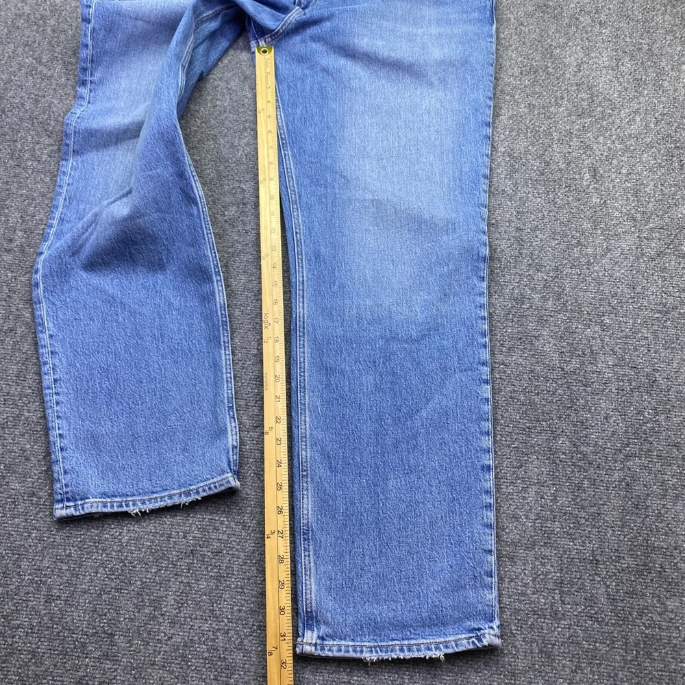 Abercrombie & Fitch The 90s Straight Ultra High Rise Asymmetric Zip Jeans 35 NEW